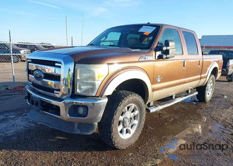2012 Ford F-250 Lariat from USA, damaged, VIN 1FT7W2BT8CEC54613